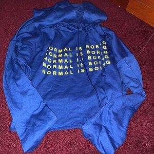 Long sleeve crop top